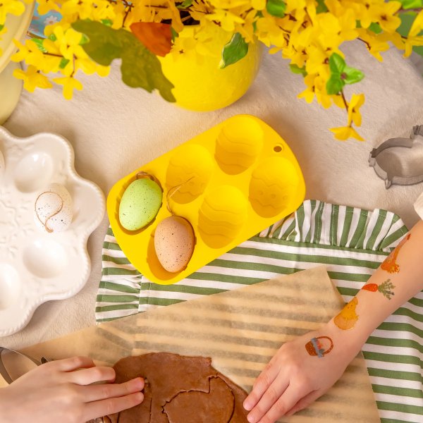 Silikonform - 6st - �gg