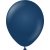 Ballonger enfrgade - Premium 30 cm - Navy - 10-pack