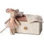 Ballerinamus - Maileg - Lillasyster med dagbdd