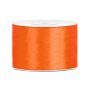 Satinband - Orange - (Bredd: 50 mm) - 25 meter