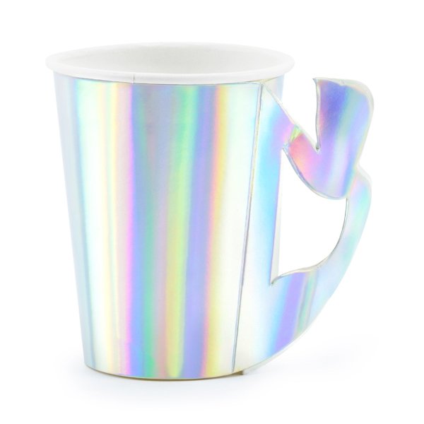 Pappmuggar - Mermaid Party - 6-pack