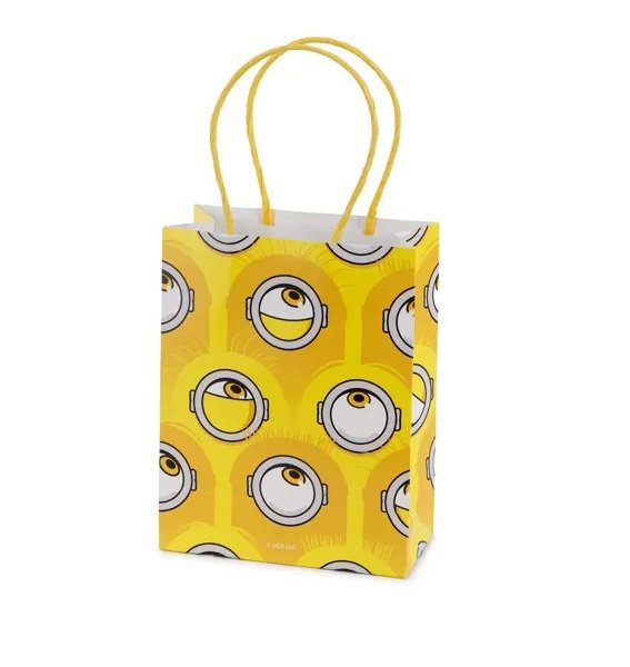 Pappersp�sar - Minions - Gula - 6 stycken