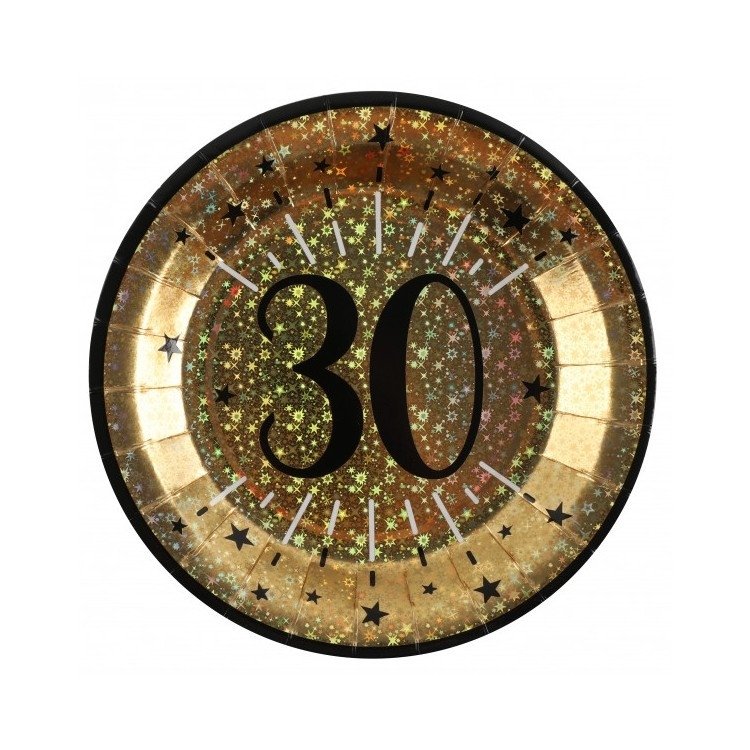 Papperstallrikar Sparkling 30 år – Fyndhörnan