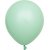 Miniballonger enfrgade - Premium 13 cm - Sea Green - 25-pack