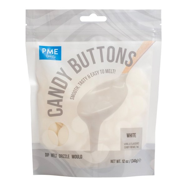Candy Buttons - Vit - PME - 340g