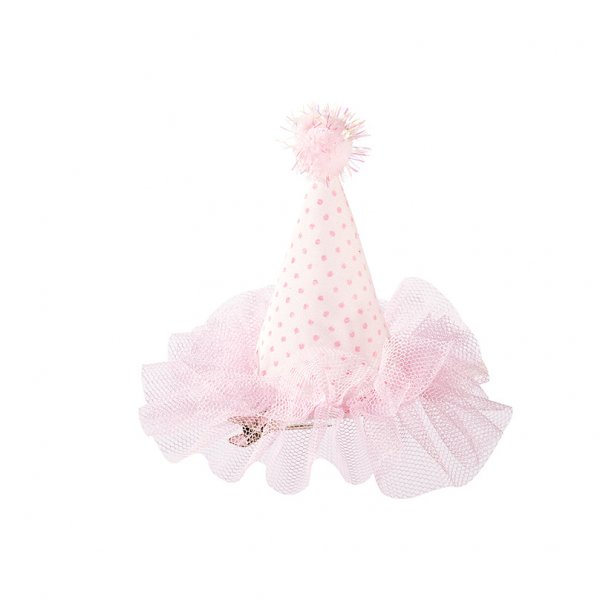 Partyhatt - Mini - Polka Dot Rosa