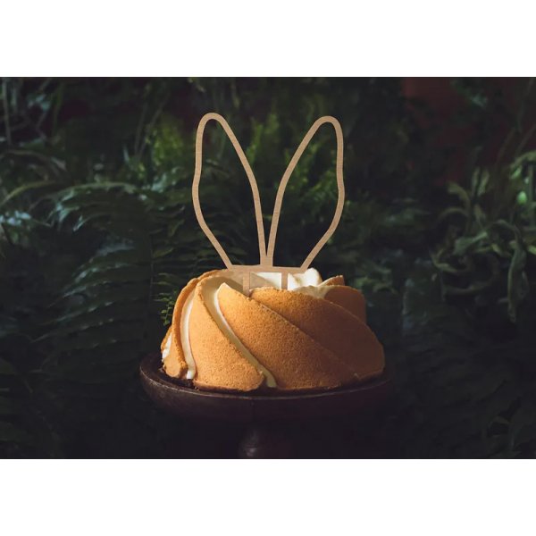 Cake topper - Tr - Kaninron