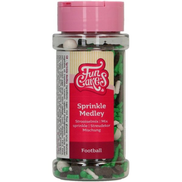 Strössel - Fotboll - Funcakes - 65 g Strössel - Fotboll - Funcakes - 65 g