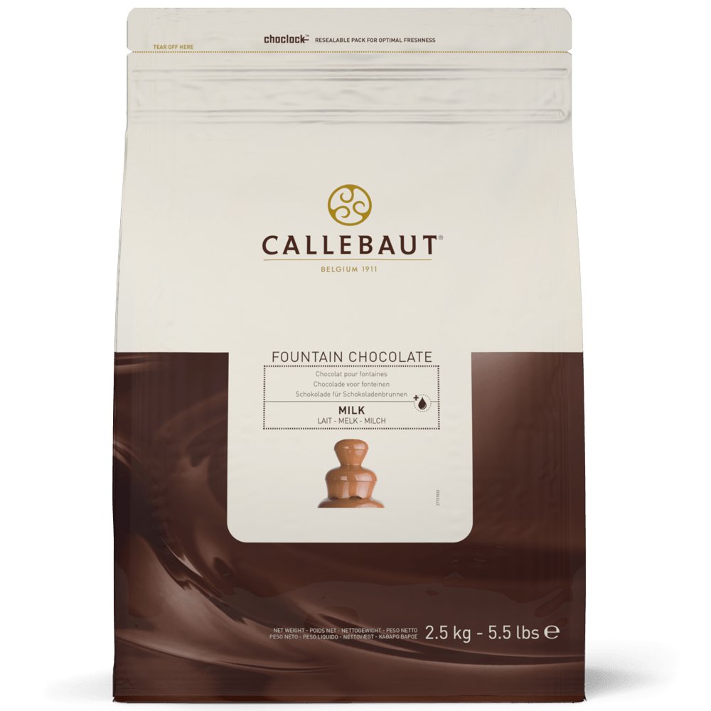 Callebaut Choklad Mjölkchoklad till Chokladfontän 2,5kg - Mjölkchoklad, Choklad