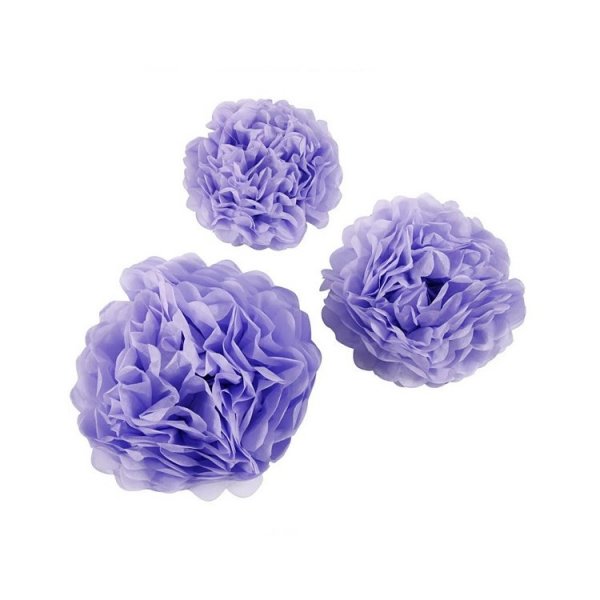 Pom Pom Lila 3-pack