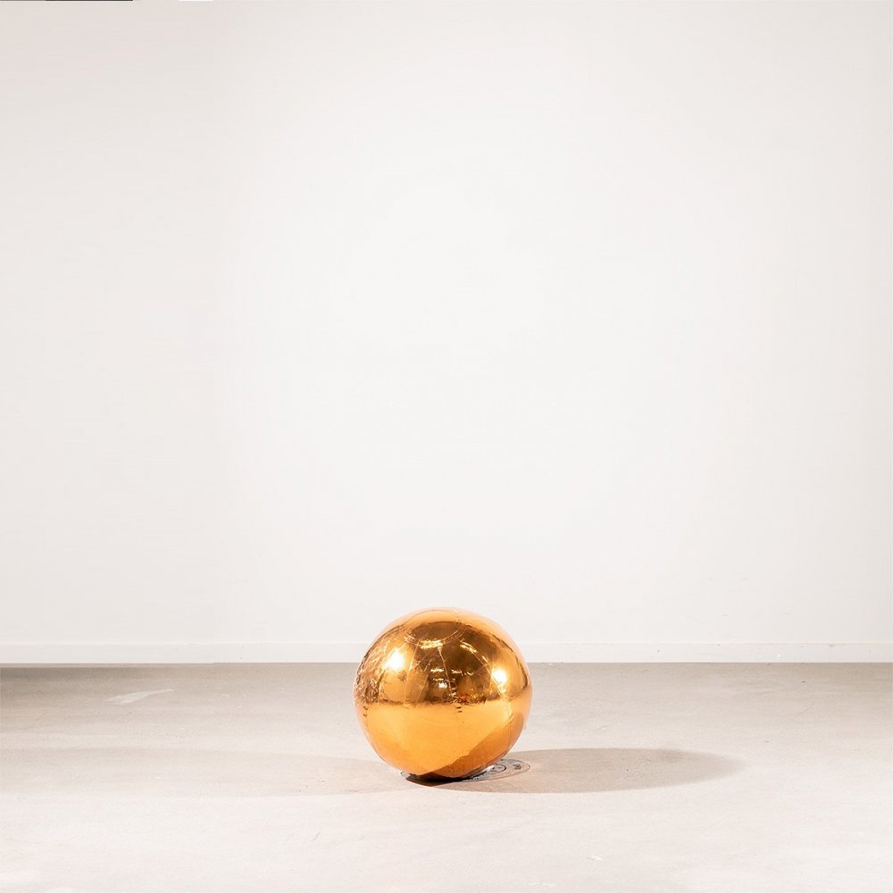 Inflatable Mirror Ball – Guld – 40 cm – Jätteballonger, Ballonger