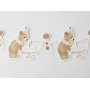 Girlang - Birthday Bear - Lavenders Blue - 2,5m