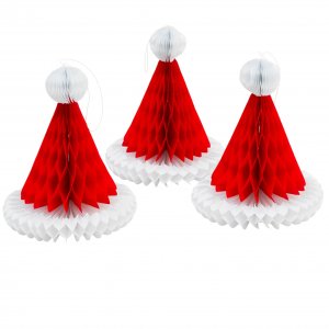 Honeycomb - Tomteluvor 15 cm - 3-pack