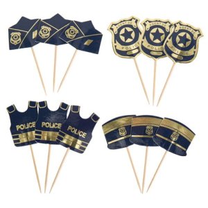 Dekorationspinnar - Polis - 12-pack Dekorationspinnar - Polis - 12-pack