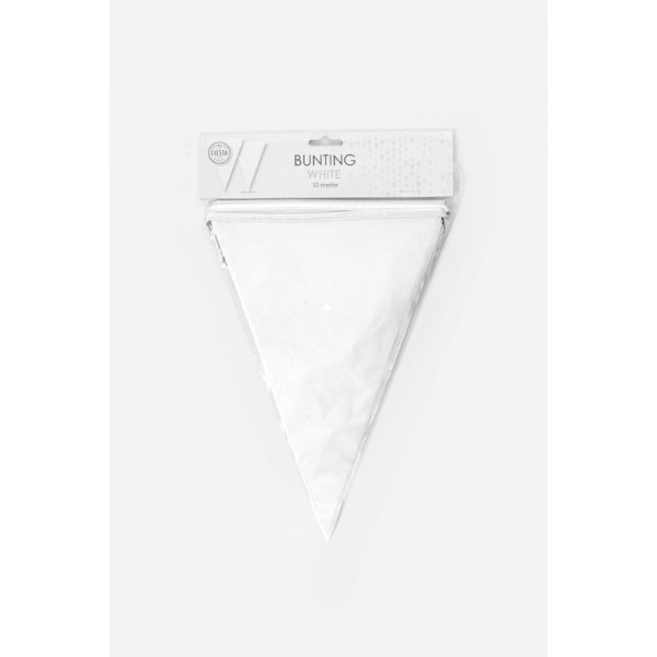 Girlang - Vit - Plast -10 m