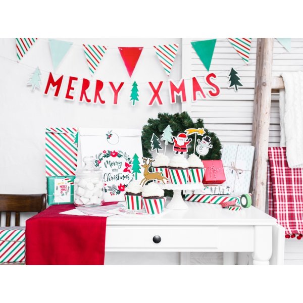Stora påsar - Kraft - Merry Little Christmas - 3 st Stora påsar - Kraft - Merry Little Christmas - 3 st