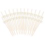 Snackspinnar/Drinkpinnar - Blomma- 12 cm - 25 st