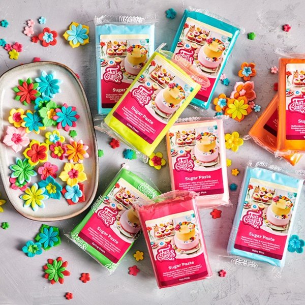 Sugarpaste/Sockerpasta - Sweet Pink - FunCakes - 250 gram Sugarpaste/Sockerpasta - Sweet Pink - FunCakes - 250 gram