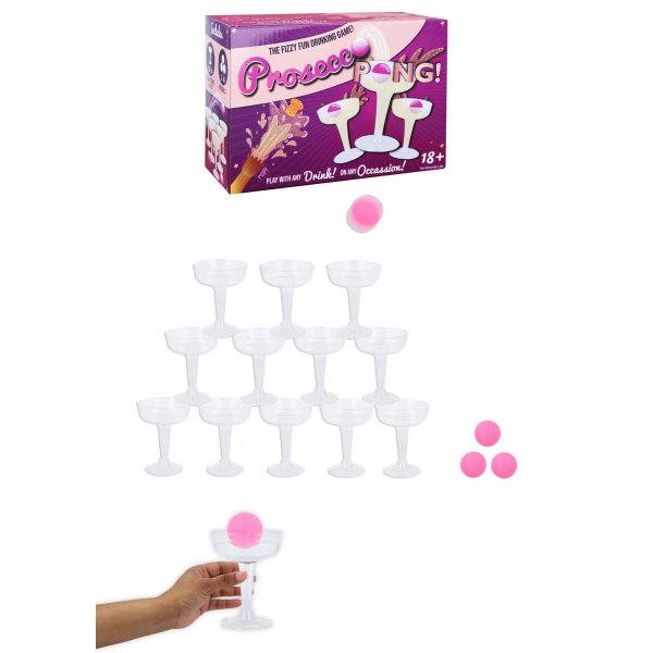 Prosecco Pong - Classy Party Game