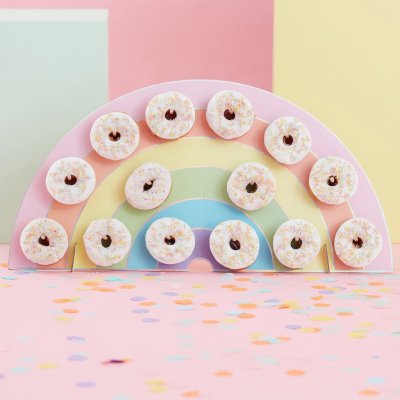 Donut Wall - Rainbow - Pastel Party