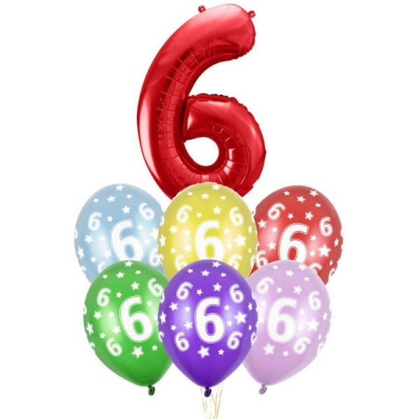 Ballongbukett 6 �r