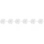 Pom Pom Girlang - Vit - 2-pack