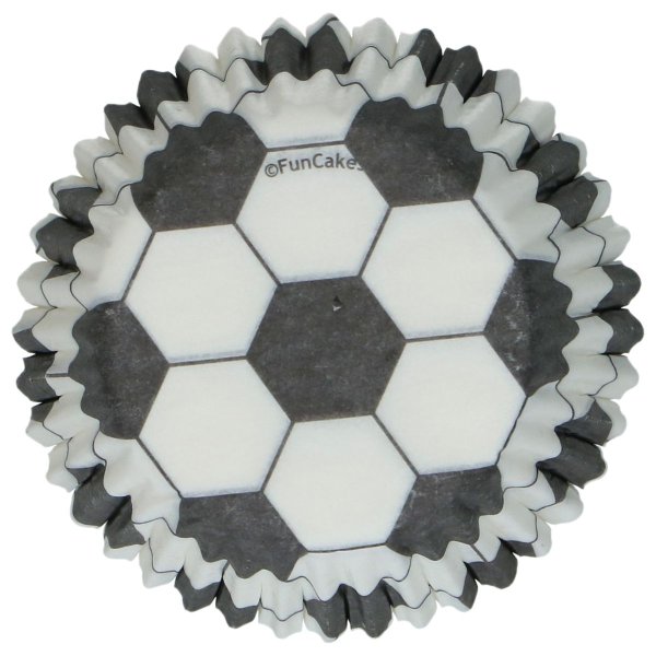 Minimuffinsformar - Fotboll - FunCakes - 100-pack Minimuffinsformar - Fotboll - FunCakes - 100-pack
