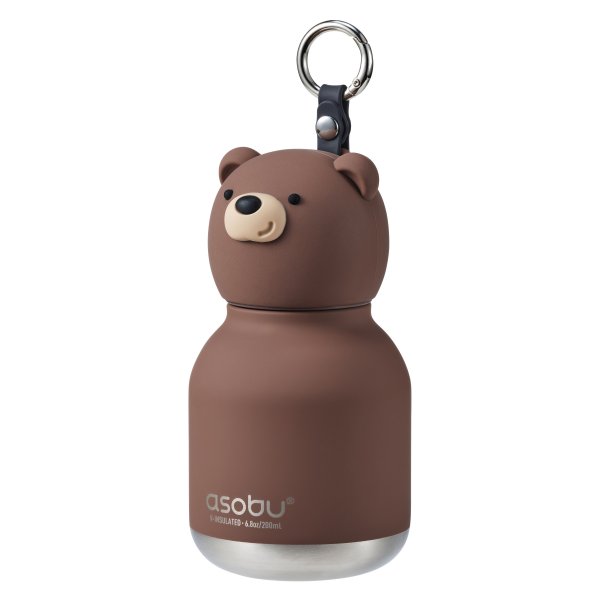 Asobu Bestie Mini flaska - Brown bear