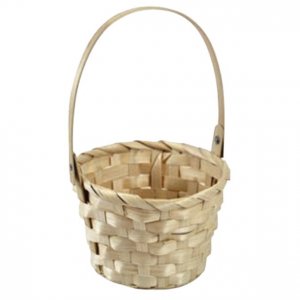 P�skkorg - 17 x 33 cm - Natur