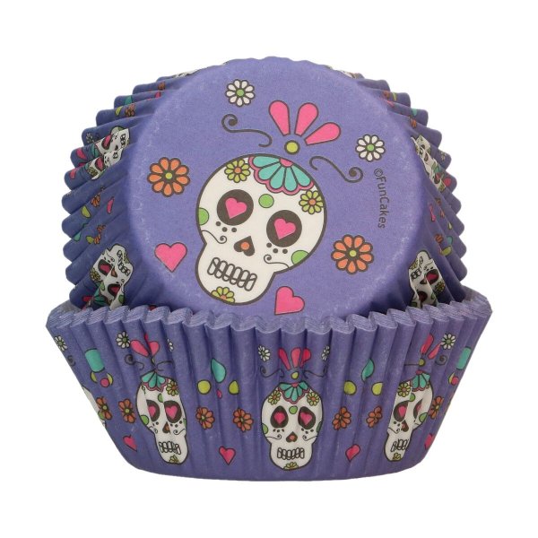Muffinsformar Day of the Dead - 48-pack