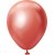 Miniballonger enfrgade - Premium 13 cm - Red Chrome - 25-pack