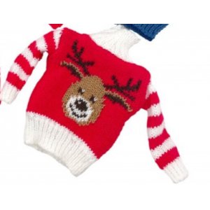 Nissetillbehör - Elf on the Shelf - Jultröja - Ren Nissetillbehör - Elf on the Shelf - Jultröja - Ren