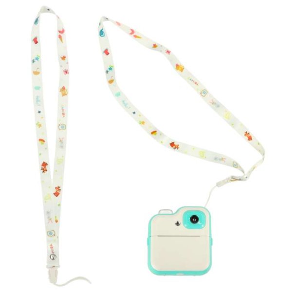 Omedelbar kamera med termisk skrivare 24MP 32GB SD-kort Gr�n - Inkl. 3 pappersrullar