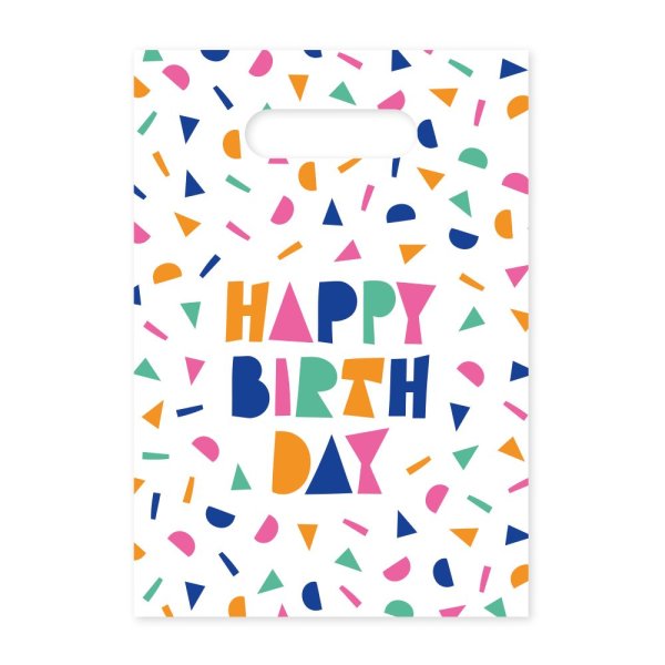 Kalasp�sar - Happy Birthday - 16x23 cm - 8-pack