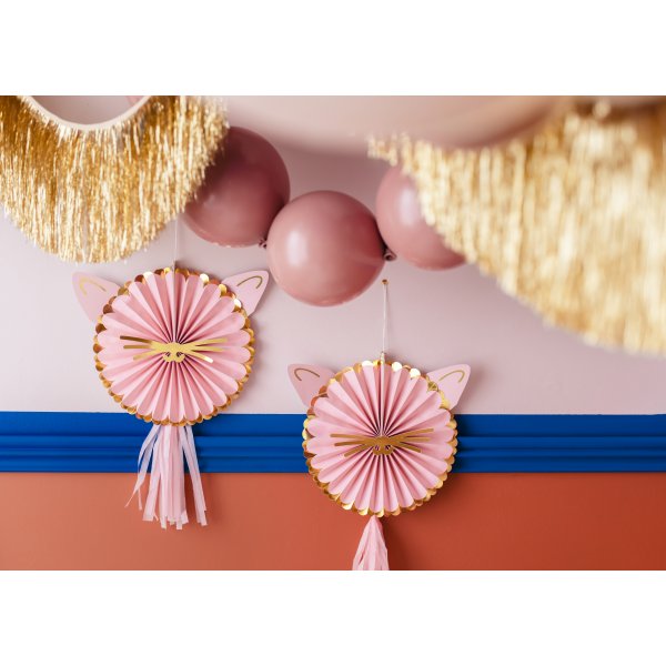 Pin wheel med tofs - Kitty - 2 st Pin wheel med tofs - Kitty - 2 st