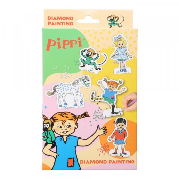 Diamond Painting - Pippi L�ngstrump - 5 motiv