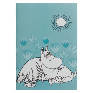 Anteckningsbok - Bl� - Mumin - A5