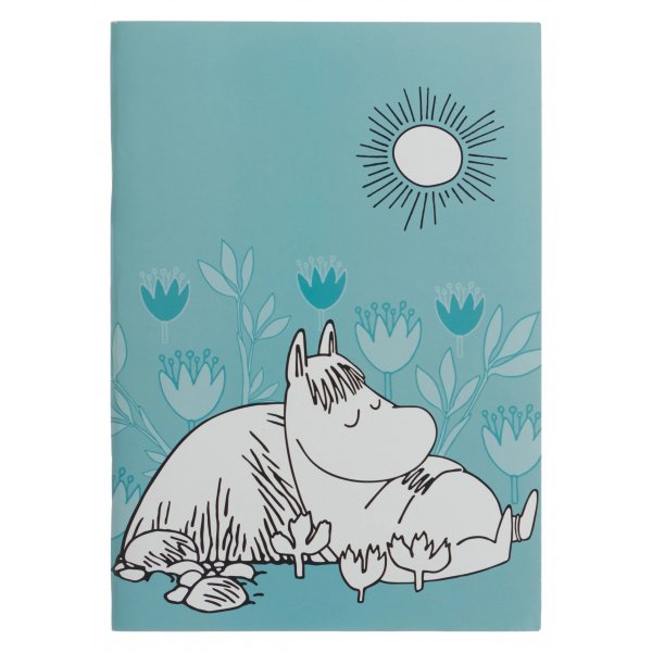 Anteckningsbok - Bl� - Mumin - A5