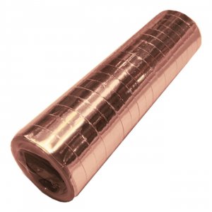 Serpentiner Metallic Ros�guld 18-pack
