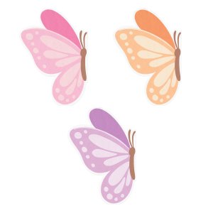 Servetter - Fairy - Fj�rilar - 12-pack