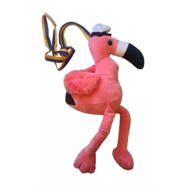 Studentdjur - Rosa flamingo - 40 cm