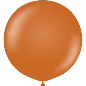 Ballonger enfrgade - Premium 90 cm - Rust Orange - 2-pack