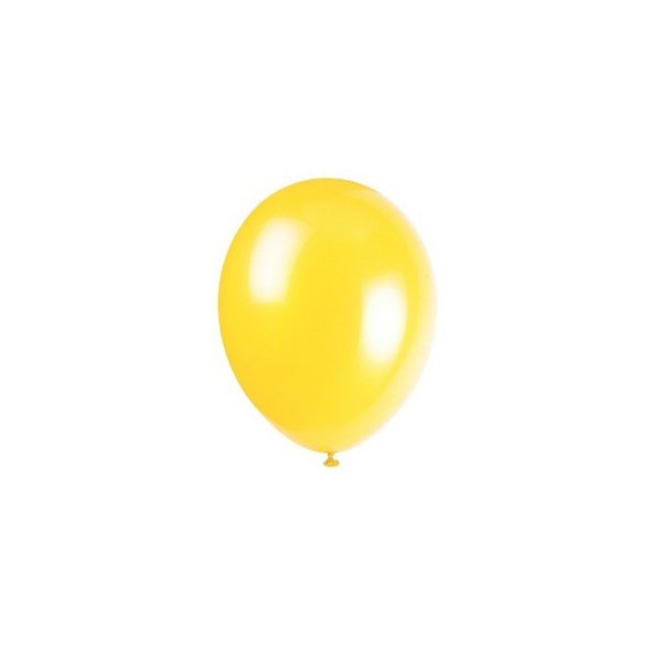 50 pack Ballonger Gul Metallic