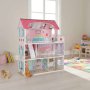 Docksk�p i tr� 70 cm Rosa med LED-belysning - Sj�lvmontering