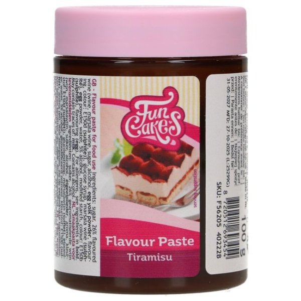 Smakpasta - Tiramisu - 100g - FunCakes Smakpasta - Tiramisu - 100g - FunCakes