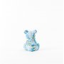 Trtdekoration - Patchwork Nalle - Bl