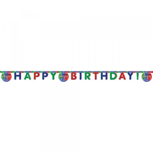Girlang Happy Birthday - PJ Masks