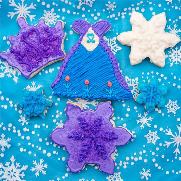 Utstickare - 6-pack - Snow Queen