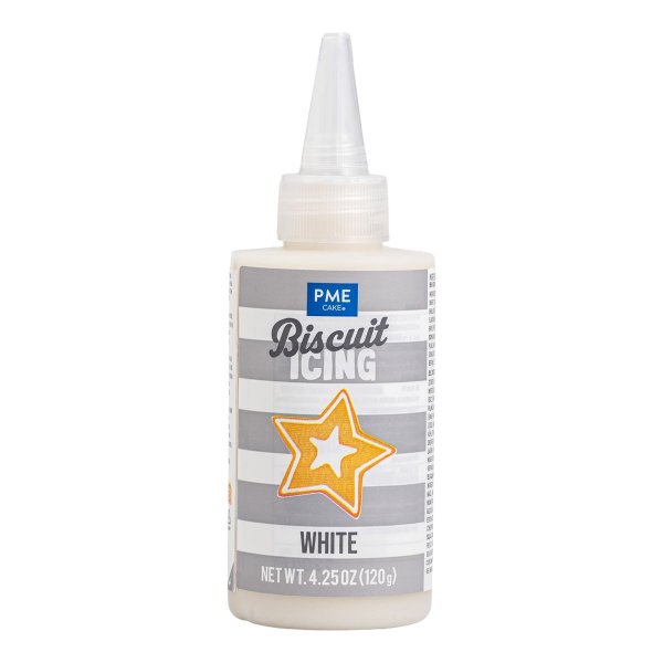 F�rdig glasyr/Buscuit Icing - Vit - PME - 120g