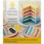 Bakform - Layer Cake - 5 formar - 15 cm - Wilton